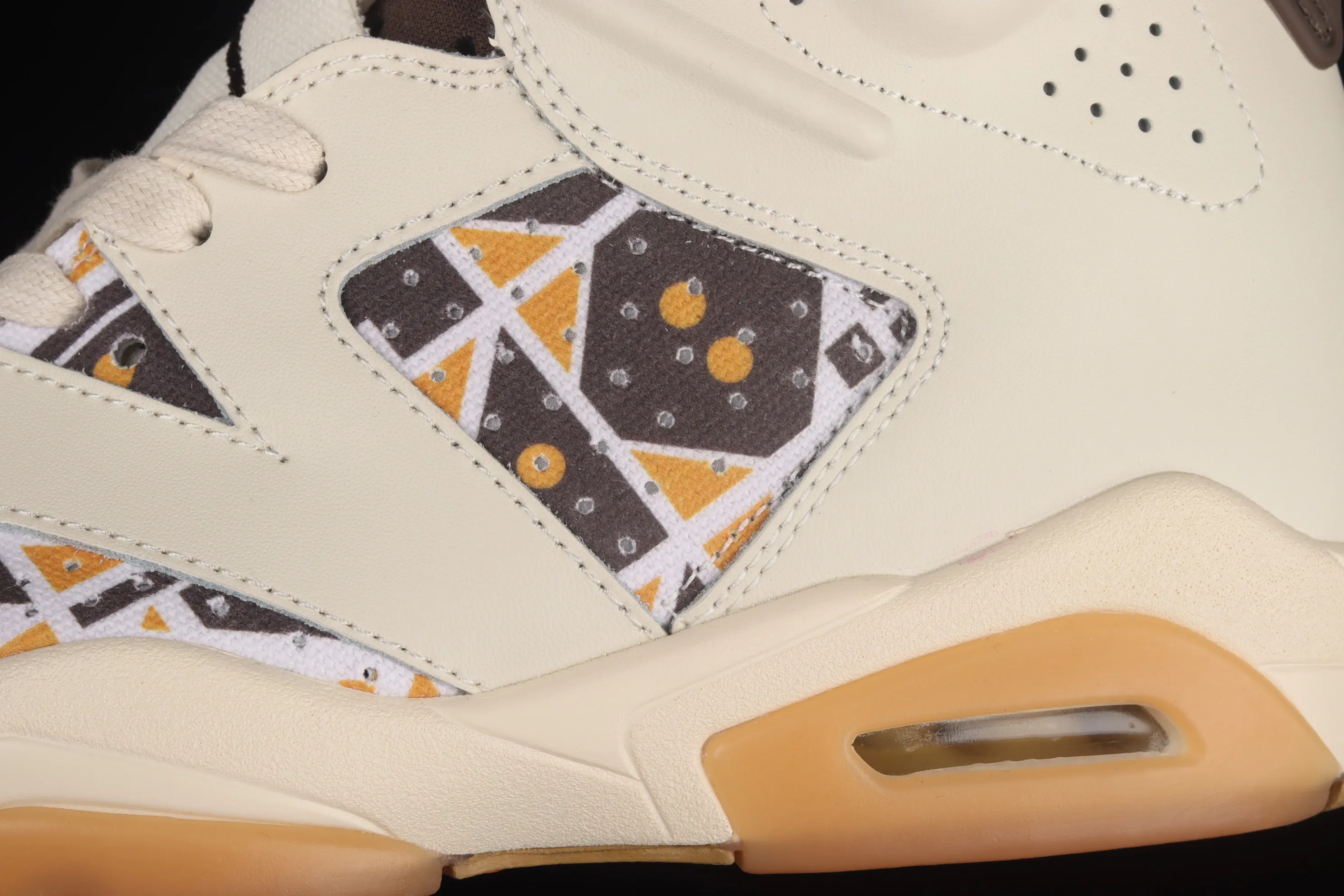 All categories Air Jordan Jordan series basketball shoes Air Jordan 6 Air Jordan 6 "Quai 54" AJ6 Joe 6 brown street ball CZ4152-100